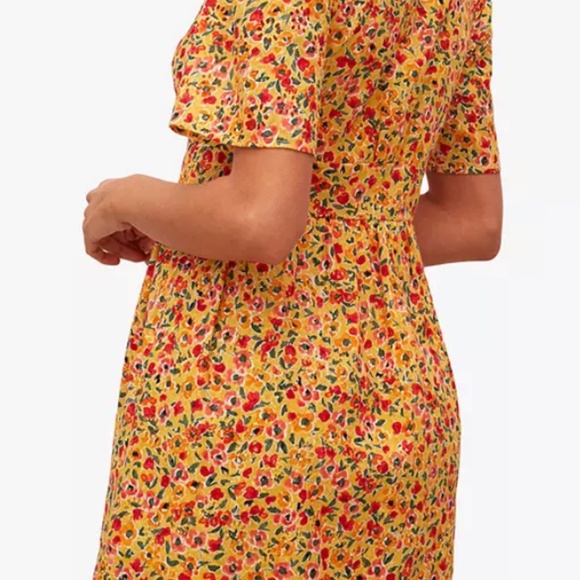100% Cotton Floral Mini Dress from UK brand Nobody's Child - Picture 3 of 7